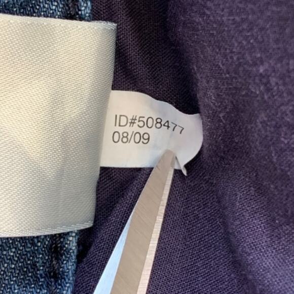 Y2K Express Stella Boot Cut Low Rise Studded Distressed Blue Jeans Medium Wash - Picture 13 of 14